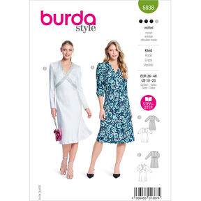 Šaty | Burda 5838 | 36-46, 