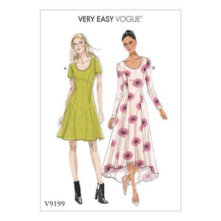 Šaty, Vogue 9199 | 32-40, 