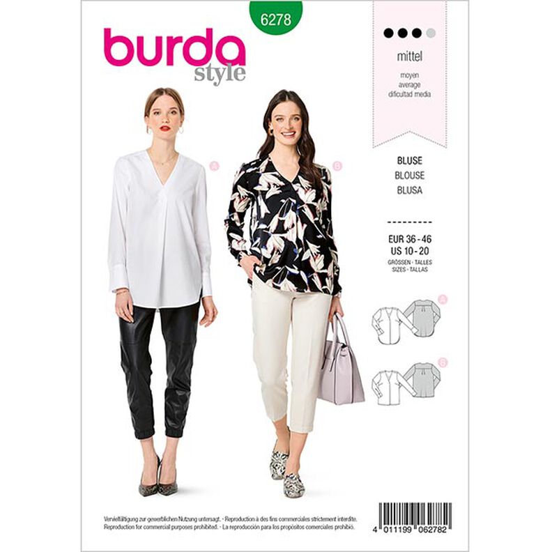 Halenka, Burda 6278 | 36-46,  image number 1