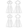 Vintage šaty 1952, Butterick 6018|32 - 40,  thumbnail number 8
