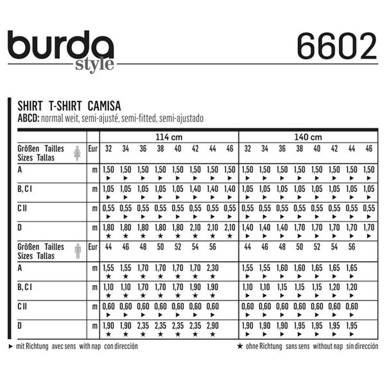 Tričko, Burda 6602,  image number 7