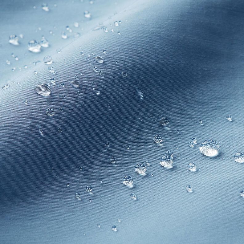 Tkanina na pláštěnky, vodoodpudivá hladká – světle modra,  image number 4
