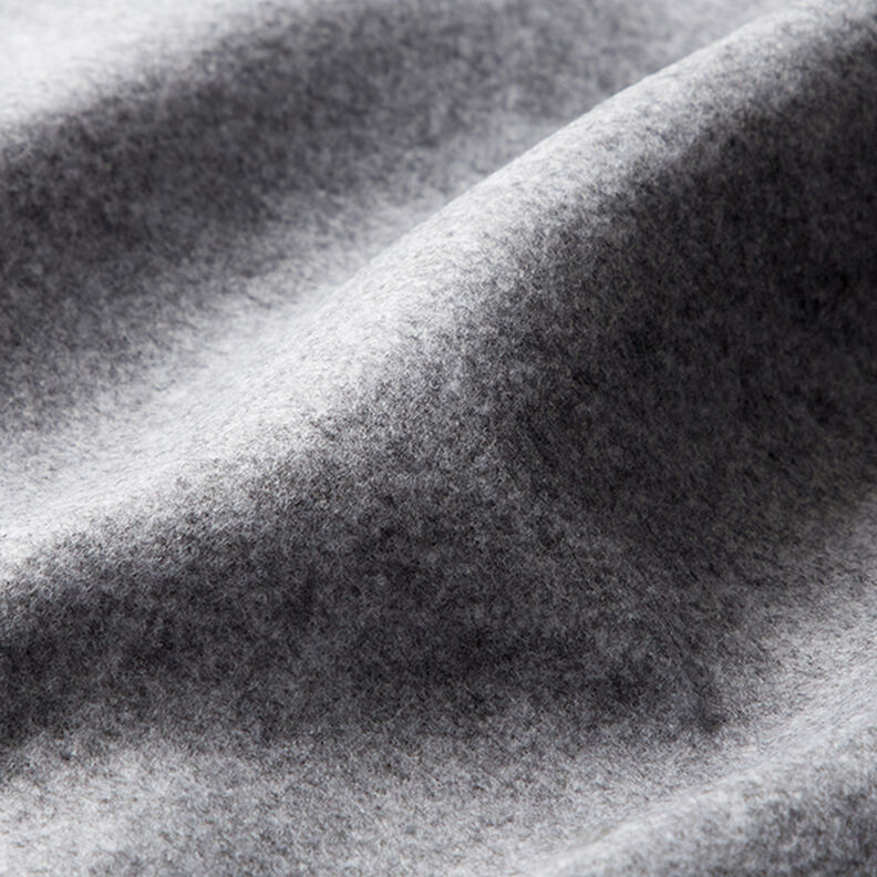 Plsť 180 cm / tloušťka 1,5 mm, melír – světle šedá,  image number 2