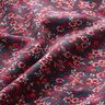 Bavlněný žerzej Moře květin – merlot/korálová,  thumbnail number 2