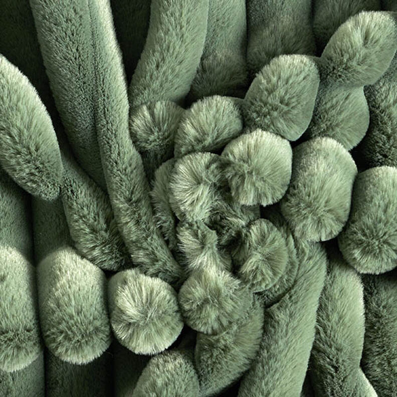 Čalounická látka Žebrovaný úplet – rákosove zelená,  image number 1