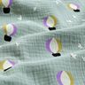 Mušelín / dvojitá mačkaná tkanina Balóny | Poppy Fabrics – rákosove zelená,  thumbnail number 2