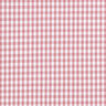 Bavlněná látka Vichy károvaná 0,5 cm – starorůžová/bílá,  thumbnail number 1