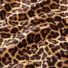 Viskózová tkanina Leopard – béžová/černá,  thumbnail number 2
