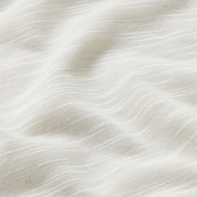Lehký viskózový žerzej se strukturou – bílá,  image number 2