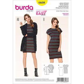 Bunda / šaty, Burda 6608, 