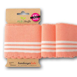 GOTS Bio náplety CUFF ME WAVE [140 cm | 7 cm] | Albstoffe | Hamburger Liebe, 