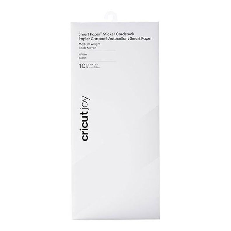 Cricut Joy Smart Sticker Cardstock [14x33 cm] | Cricut – bílá,  image number 1