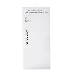 Cricut Joy Smart Sticker Cardstock [14x33 cm] | Cricut – bílá, 