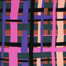 Viskózová látka stretch Line Layers | Nerida Hansen – tmavě zelená/světle fialova,  thumbnail number 1