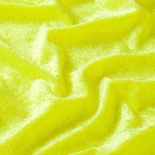 Panné samet – žlutá neonová, 