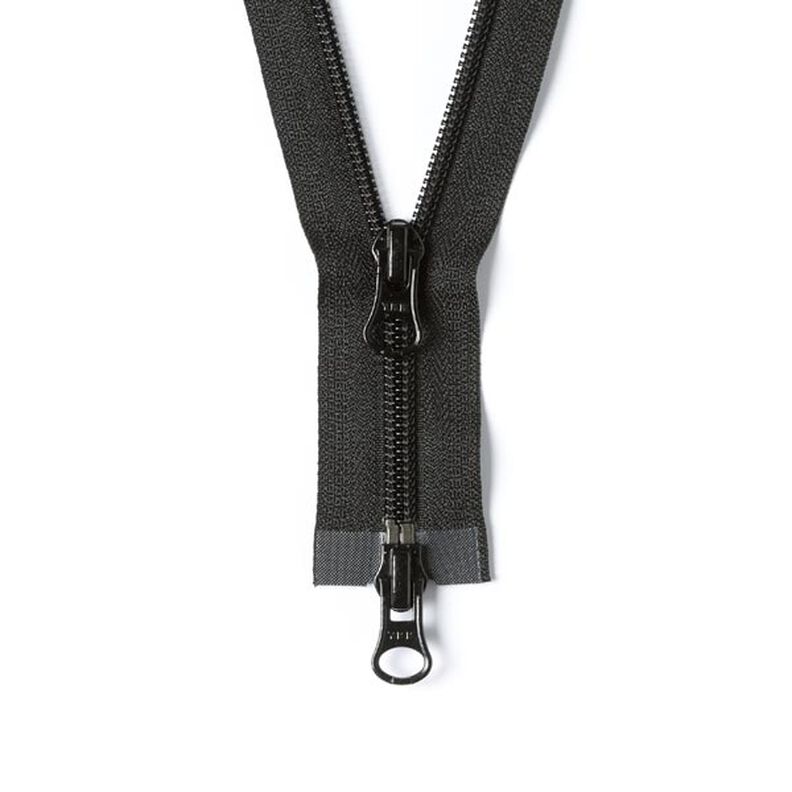Dvoucestný zip dělitelný | plastický (580) | YKK,  image number 1