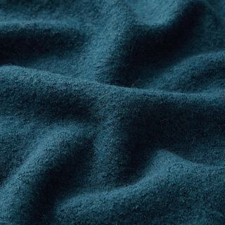 Lehký úplet ze směsi viskózy a vlny – oceánská modrá | Zbytek 60cm, 