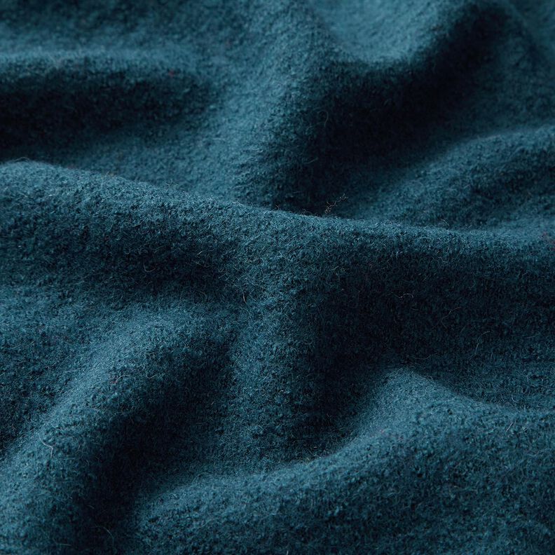 Lehký úplet ze směsi viskózy a vlny – oceánská modrá,  image number 2