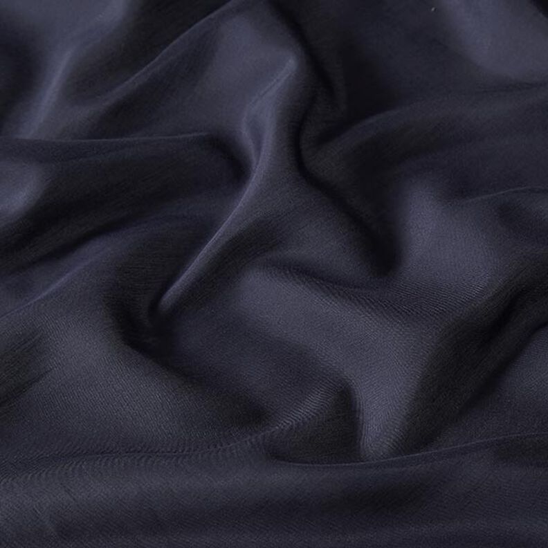 Velmi lehký voál z bavlněné a hedvábné tkaniny – namornicka modr,  image number 2