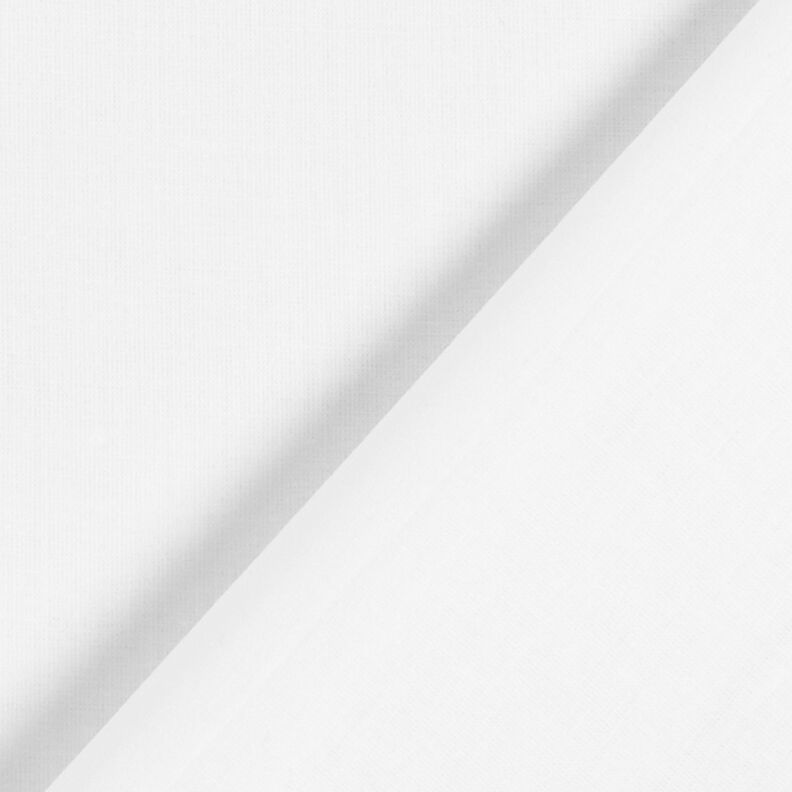 Bavlněný batist jednobarevný – bílá,  image number 3