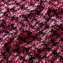 Romanit žerzej Vzor millefleurs – černá/červená, 