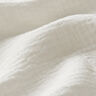 Mušelín / dvojitá mačkaná tkanina – vlněná bílá,  thumbnail number 3