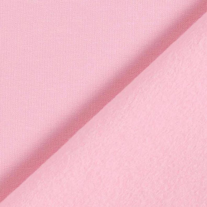Lehká bavlněná teplákovina jednobarevná – růžová,  image number 5