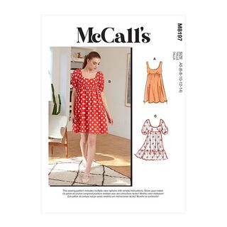 Šaty | McCalls 8197 | 32-40, 