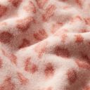 Nadýchaný fleece Leopard – rose/starorůžová, 