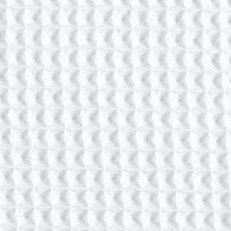 Vaflové piké Velké plástve – bílá,  image number 1