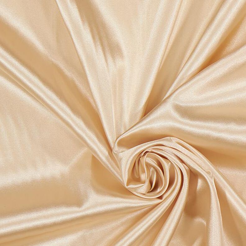 Stretch Satin – písková,  image number 1