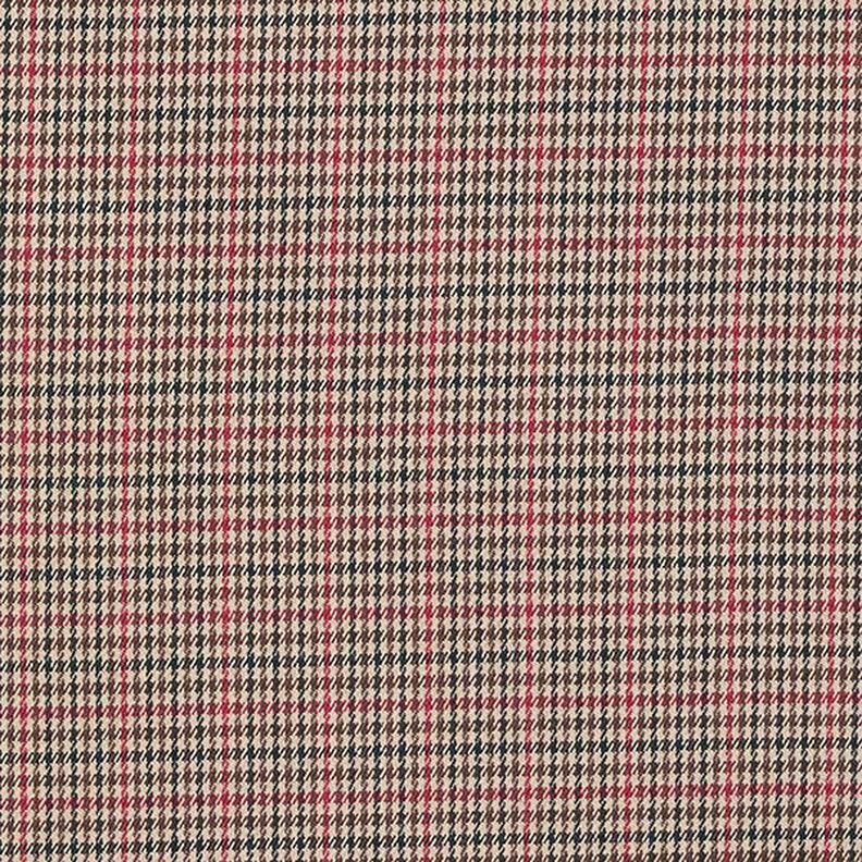 Károvaná směs viskózy – taupe (šedohnědá),  image number 1
