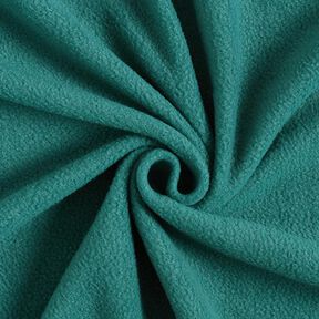 Fleece s protižmolkovou úpravou – petrolejová, 