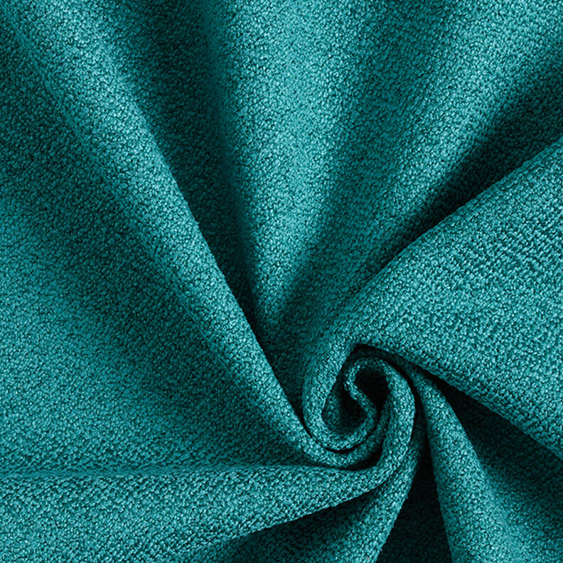 Čalounická látka Jemné Bouclé – tyrkysová,  image number 1