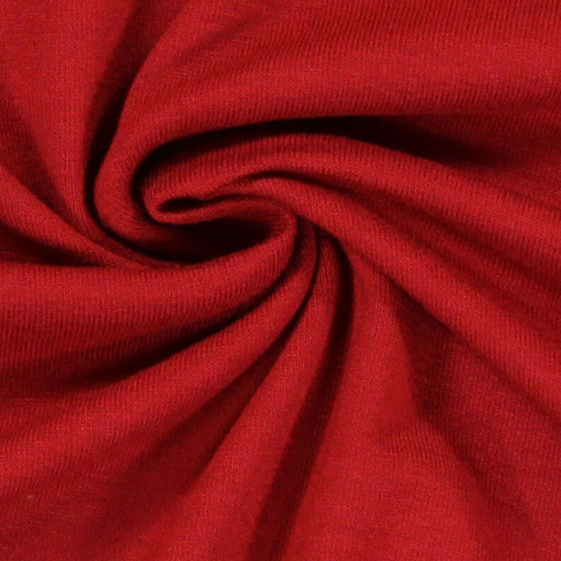 Viskózový žerzej střední – karmínově červená,  image number 2