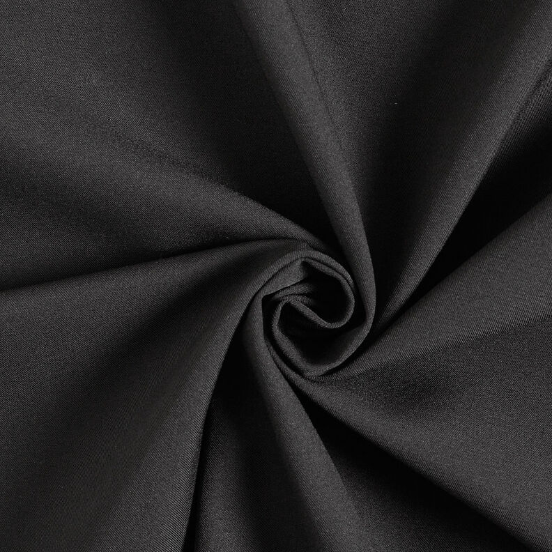 Lehká hladká strečová kalhotovina – černá,  image number 1