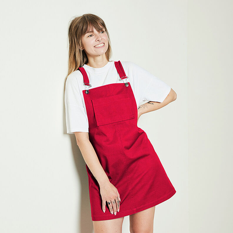 Dětský manšestr Jednobarevné provedení – chili,  image number 7