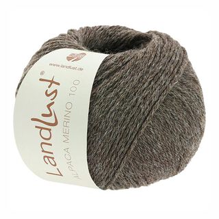 LANDLUST Alpaca Merino 100, 50g | Lana Grossa – světle hnědá, 