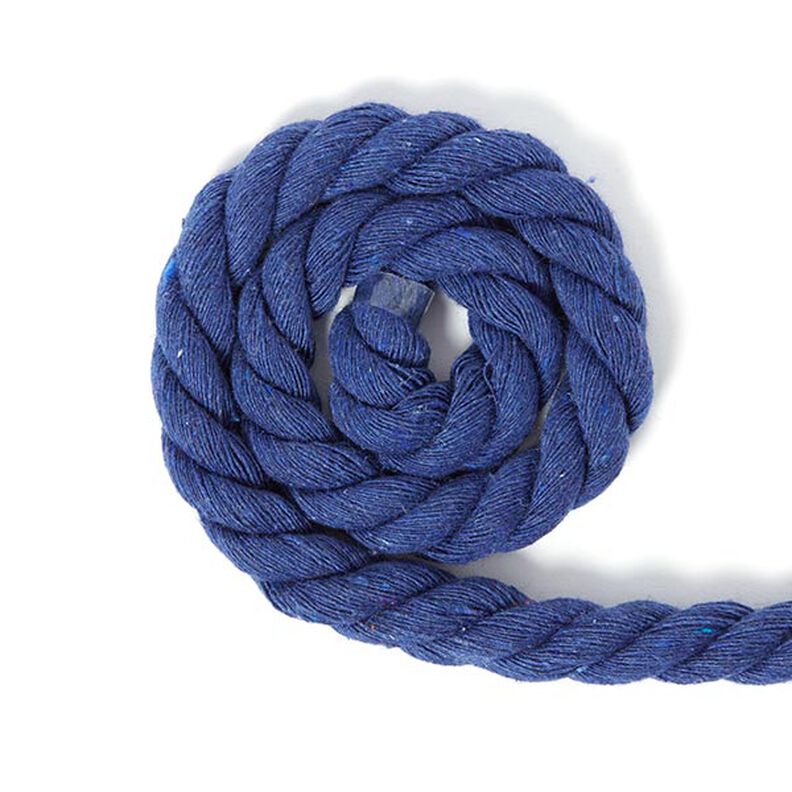 Bavlněná šňůrka [Ø 14 mm] 19 - modrá,  image number 1