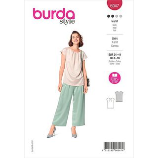 Tričko, Burda 6047 | 34-44, 