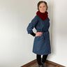 FRAU EDDA rovné halenkové šaty s knoflíkovou légou a kapsami | Studio Schnittreif | XS-XXL,  thumbnail number 5