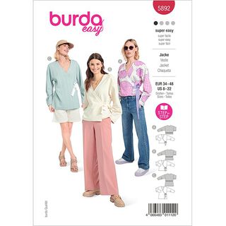 bunda  | Burda 5892 | 34-48, 