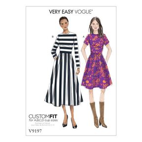 Šaty, Vogue 9197 | 32-40, 