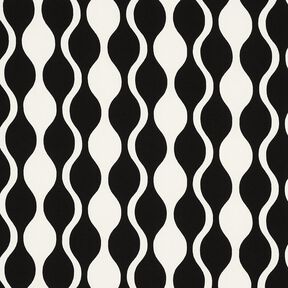 LENZING&trade; ECOVERO&trade; visk&oacute;zov&aacute; tkanina Retro &ndash; čern&aacute;/b&iacute;l&aacute;, 