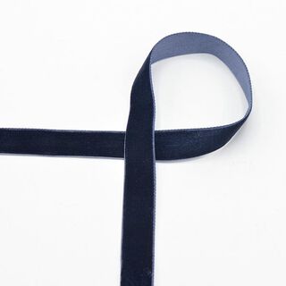 Sametová stužka [15 mm] – namornicka modr, 