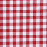 Bavlněná látka Vichy károvaná 1,7 cm – červená/bílá,  thumbnail number 1