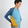 FRAU LILLE – raglánová mikina s šikmými dělicími švy, Studio Schnittreif | XS - XXL,  thumbnail number 3