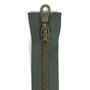 Zip dělitelný | Starožitný kov (567) | YKK, 