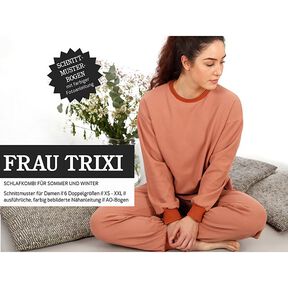 Spací souprava FRAU TRIXI na léto i zimu | Studio Schnittreif | XS-XXL, 