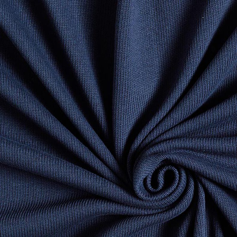 Bavlněná pletenina – namornicka modr,  image number 1